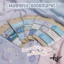 Christian Magnetic Bookmarks - 3pcs Mini