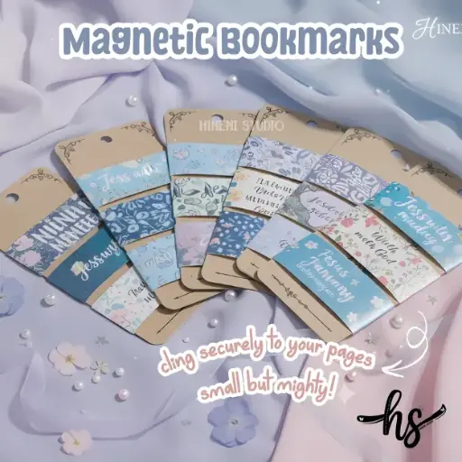 Christian Magnetic Bookmarks - 3pcs Mini