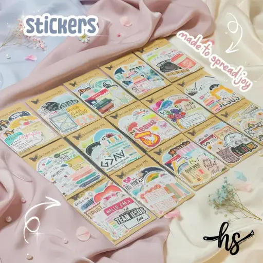 Christian Stickers - 40pcs